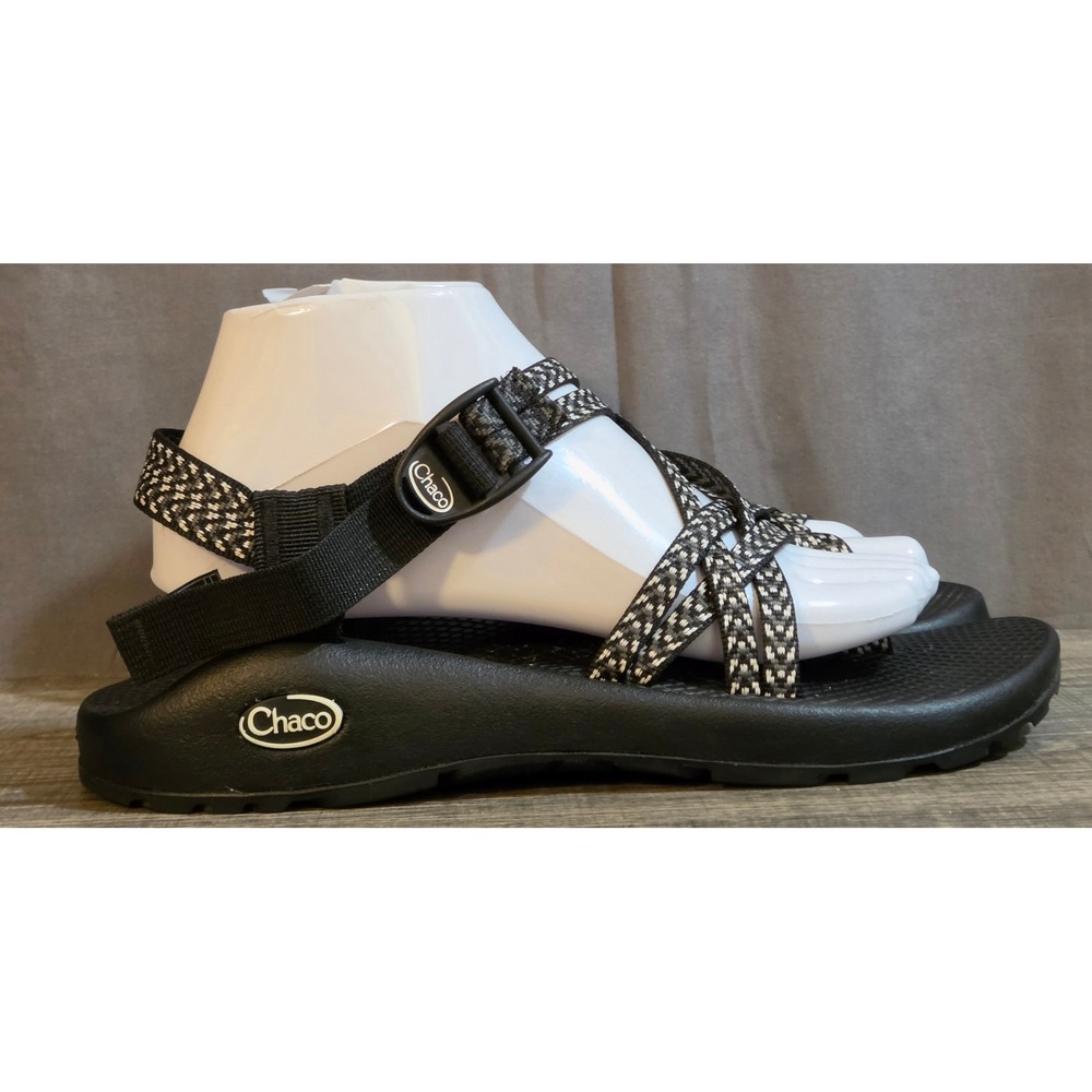Chaco ZX/2 Classic Sandals Womens Size 9 Black White